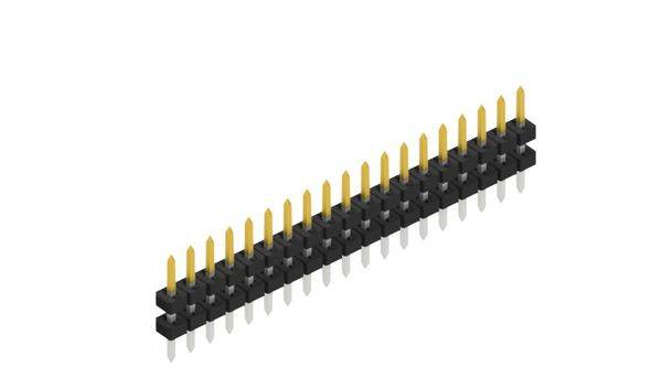 Fischer Elektronik Stiftleiste (Standard) Anzahl Reihen: 1 SLY504019S 10St.
