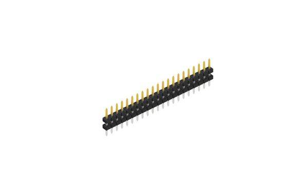 Fischer Elektronik Stiftleiste (Standard) Anzahl Reihen: 1 SLY504021S 10St.