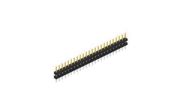 Fischer Elektronik Stiftleiste (Standard) Anzahl Reihen: 1 SLY504024S 10St.
