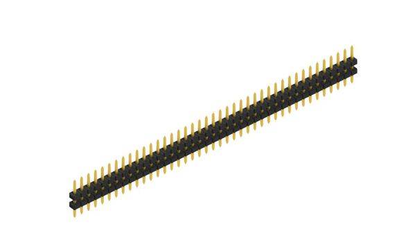 Fischer Elektronik Stiftleiste (Standard) Anzahl Reihen: 1 SLY504041G 10St.