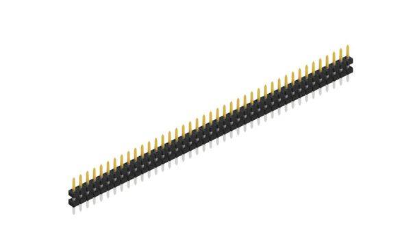 Fischer Elektronik Stiftleiste (Standard) Anzahl Reihen: 1 SLY504041S 10St.
