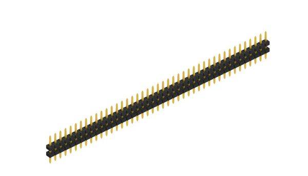 Fischer Elektronik Stiftleiste (Standard) Anzahl Reihen: 1 SLY504043G 10St.