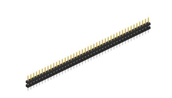 Fischer Elektronik Stiftleiste (Standard) Anzahl Reihen: 1 SLY504043S 10St.
