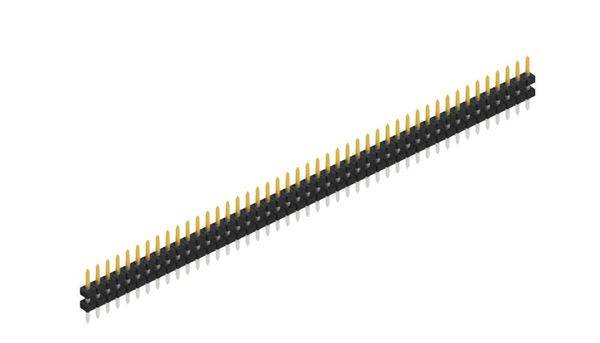 Fischer Elektronik Stiftleiste (Standard) Anzahl Reihen: 1 SLY504045S 10St.