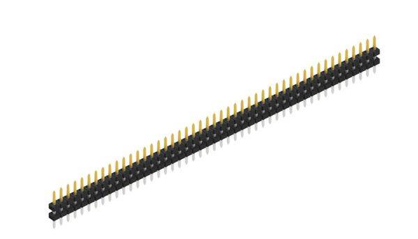 Fischer Elektronik Stiftleiste (Standard) Anzahl Reihen: 1 SLY504047S 10St.