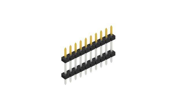 Fischer Elektronik Stiftleiste (Standard) Anzahl Reihen: 1 10062883 10St.
