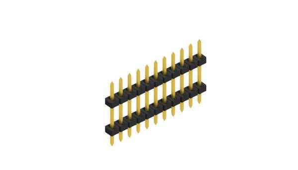 Fischer Elektronik Stiftleiste (Standard) Anzahl Reihen: 1 10062884 10St.