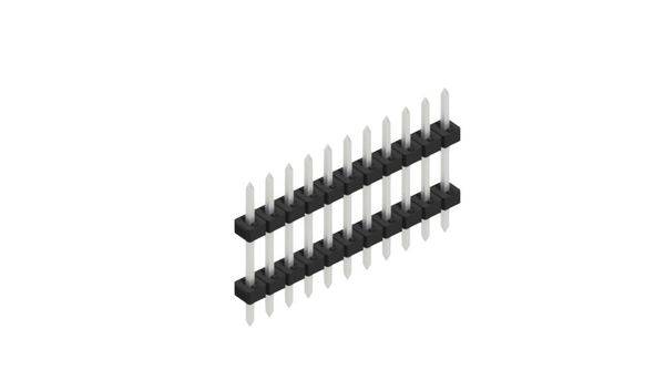 Fischer Elektronik Stiftleiste (Standard) Anzahl Reihen: 1 SLY507511Z 10St.