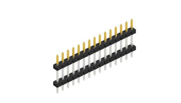 Fischer Elektronik Stiftleiste (Standard) Anzahl Reihen: 1 SLY507515S 10St.
