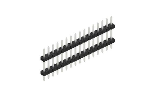 Fischer Elektronik Stiftleiste (Standard) Anzahl Reihen: 1 SLY507516Z 10St.