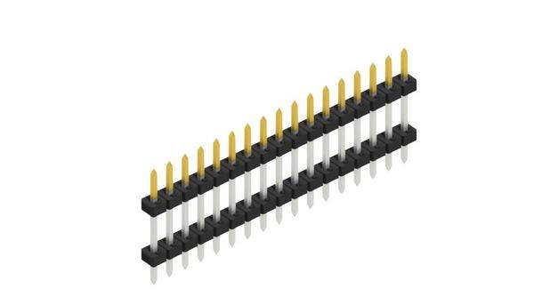 Fischer Elektronik Stiftleiste (Standard) Anzahl Reihen: 1 10078525 10St.