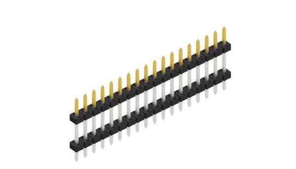 Fischer Elektronik Stiftleiste (Standard) Anzahl Reihen: 1 10062887 10St.