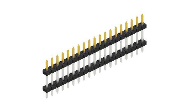 Fischer Elektronik Stiftleiste (Standard) Anzahl Reihen: 1 SLY507519S 10St.