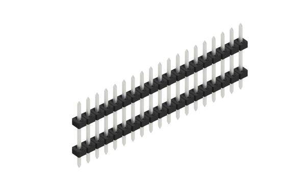 Fischer Elektronik Stiftleiste (Standard) Anzahl Reihen: 1 SLY507519Z 10St.