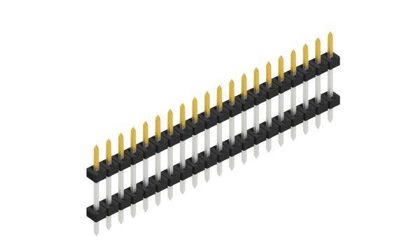 Fischer Elektronik Stiftleiste (Standard) Anzahl Reihen: 1 SLY507520S 10St.