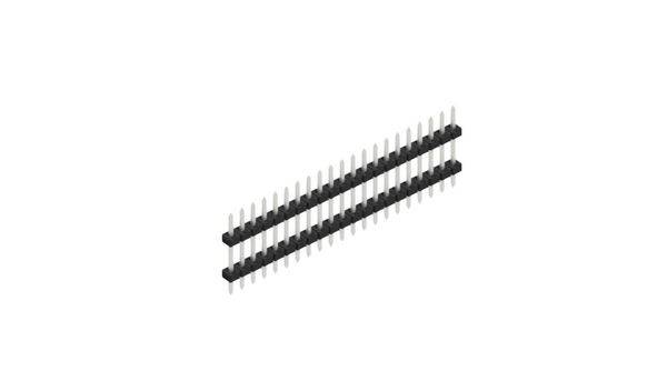 Fischer Elektronik Stiftleiste (Standard) Anzahl Reihen: 1 SLY507521Z 10St.