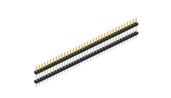 Fischer Elektronik Stiftleiste (Standard) Anzahl Reihen: 1 SLY507536S 10St.