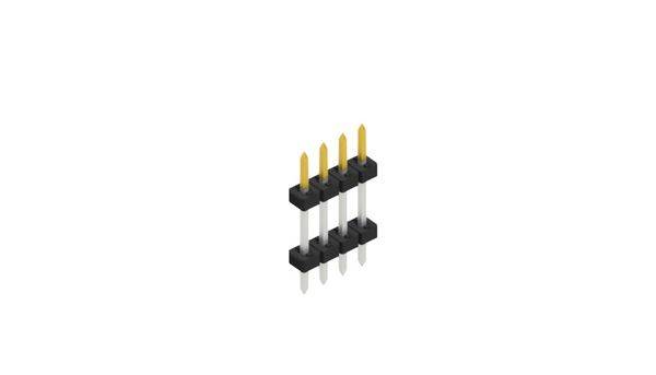 Fischer Elektronik Stiftleiste (Standard) Anzahl Reihen: 1 10163402 10St.