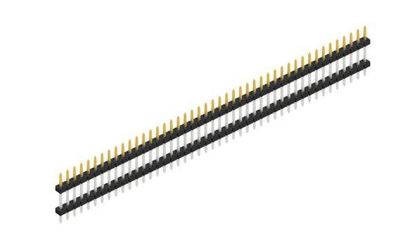 Fischer Elektronik Stiftleiste (Standard) Anzahl Reihen: 1 SLY507545S 10St.