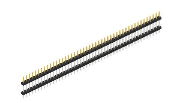 Fischer Elektronik Stiftleiste (Standard) Anzahl Reihen: 1 SLY507546S 10St.