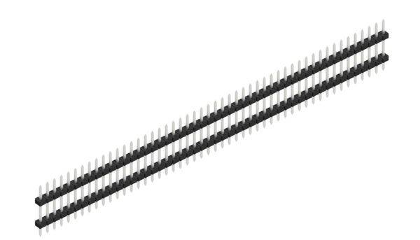 Fischer Elektronik Stiftleiste (Standard) Anzahl Reihen: 1 10062898 10St.
