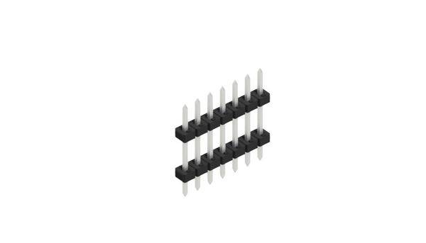 Fischer Elektronik Stiftleiste (Standard) Anzahl Reihen: 1 10136186 10St.
