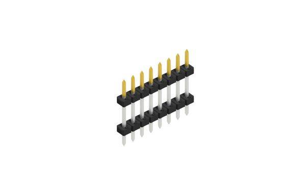 Fischer Elektronik Stiftleiste (Standard) Anzahl Reihen: 1 10062881 10St.