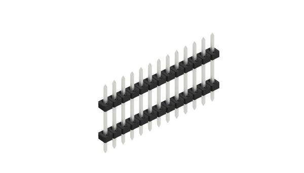 Fischer Elektronik Stiftleiste (Standard) Anzahl Reihen: 1 SLY508113Z 10St.