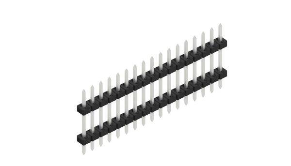 Fischer Elektronik Stiftleiste (Standard) Anzahl Reihen: 1 SLY508117Z 10St.