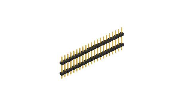 Fischer Elektronik Stiftleiste (Standard) Anzahl Reihen: 1 SLY508121G 10St.