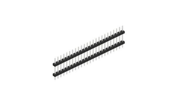 Fischer Elektronik Stiftleiste (Standard) Anzahl Reihen: 1 SLY508124Z 10St.