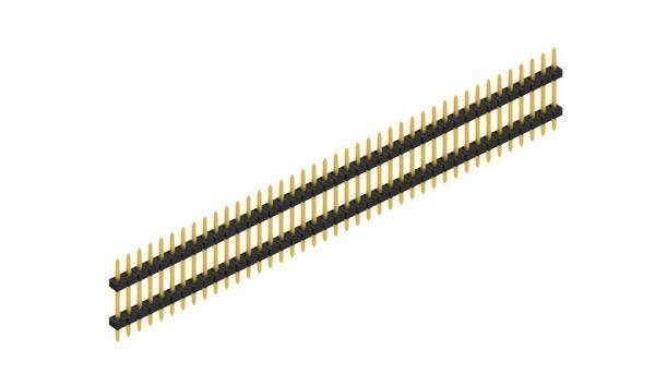 Fischer Elektronik Stiftleiste (Standard) Anzahl Reihen: 1 SLY508141G 10St.