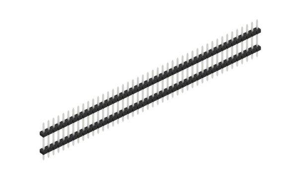 Fischer Elektronik Stiftleiste (Standard) Anzahl Reihen: 1 SLY508144Z 10St.