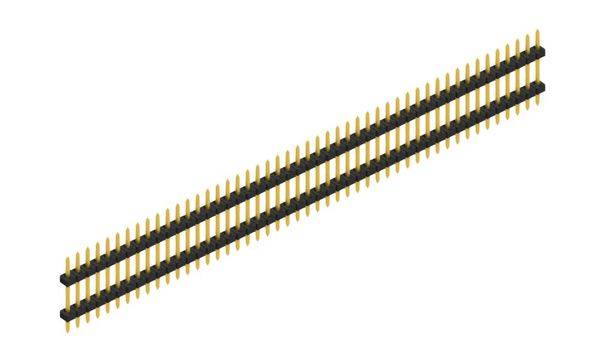 Fischer Elektronik Stiftleiste (Standard) Anzahl Reihen: 1 SLY508148G 10St.