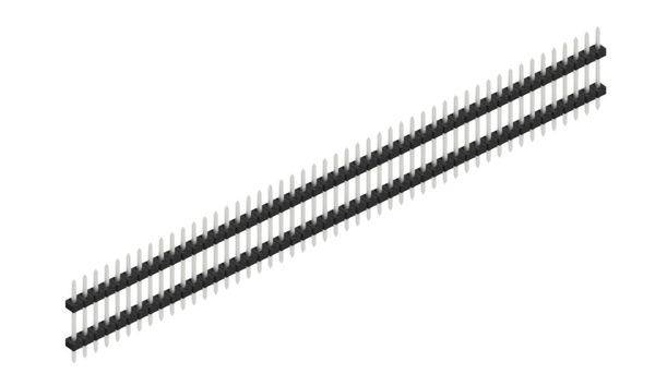 Fischer Elektronik Stiftleiste (Standard) Anzahl Reihen: 1 SLY508149Z 10St.
