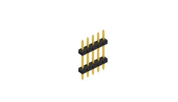 Fischer Elektronik Stiftleiste (Standard) Anzahl Reihen: 1 SLY50815G 10St.