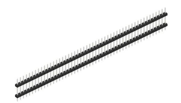 Fischer Elektronik Stiftleiste (Standard) Anzahl Reihen: 1 10062932 10St.