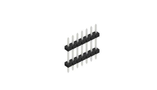 Fischer Elektronik Stiftleiste (Standard) Anzahl Reihen: 1 SLY50817Z 10St.