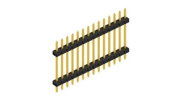 Fischer Elektronik Stiftleiste (Standard) Anzahl Reihen: 1 SLY512214G 10St.