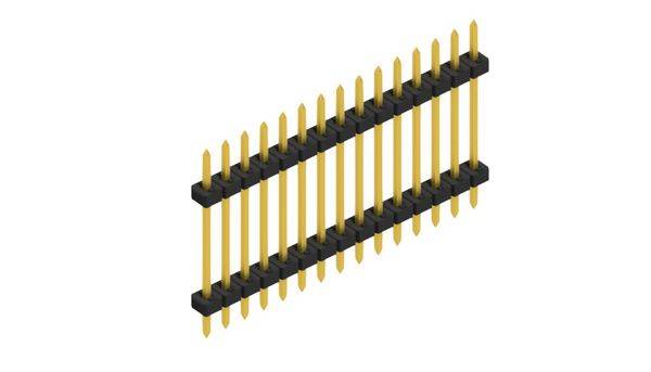 Fischer Elektronik Stiftleiste (Standard) Anzahl Reihen: 1 SLY512215G 10St.