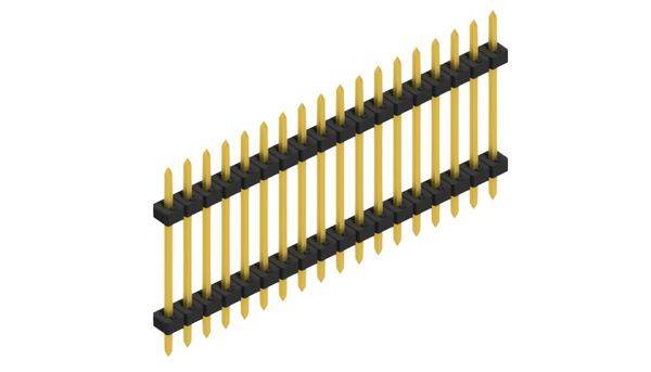 Fischer Elektronik Stiftleiste (Standard) Anzahl Reihen: 1 SLY512218G 10St.