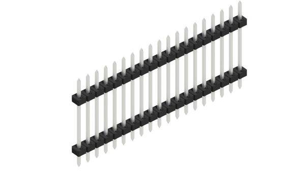 Fischer Elektronik Stiftleiste (Standard) Anzahl Reihen: 1 SLY512219Z 10St.