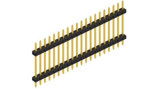 Fischer Elektronik Stiftleiste (Standard) Anzahl Reihen: 1 SLY512220G 10St.