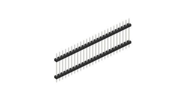 Fischer Elektronik Stiftleiste (Standard) Anzahl Reihen: 1 SLY512225Z 10St.