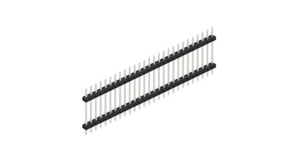 Fischer Elektronik Stiftleiste (Standard) Anzahl Reihen: 1 10165272 10St.