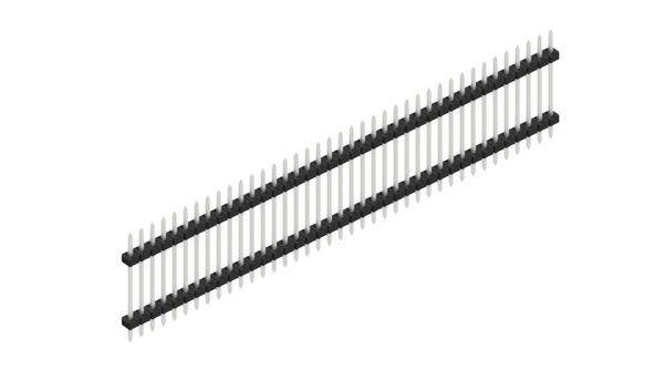 Fischer Elektronik Stiftleiste (Standard) Anzahl Reihen: 1 SLY512239Z 10St.