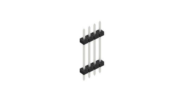 Fischer Elektronik Stiftleiste (Standard) Anzahl Reihen: 1 SLY51224Z 10St.