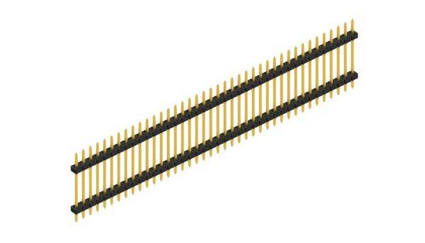 Fischer Elektronik Stiftleiste (Standard) Anzahl Reihen: 1 SLY512240G 10St.