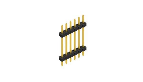 Fischer Elektronik Stiftleiste (Standard) Anzahl Reihen: 1 SLY51226G 10St.
