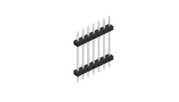 Fischer Elektronik Stiftleiste (Standard) Anzahl Reihen: 1 SLY51227Z 10St.